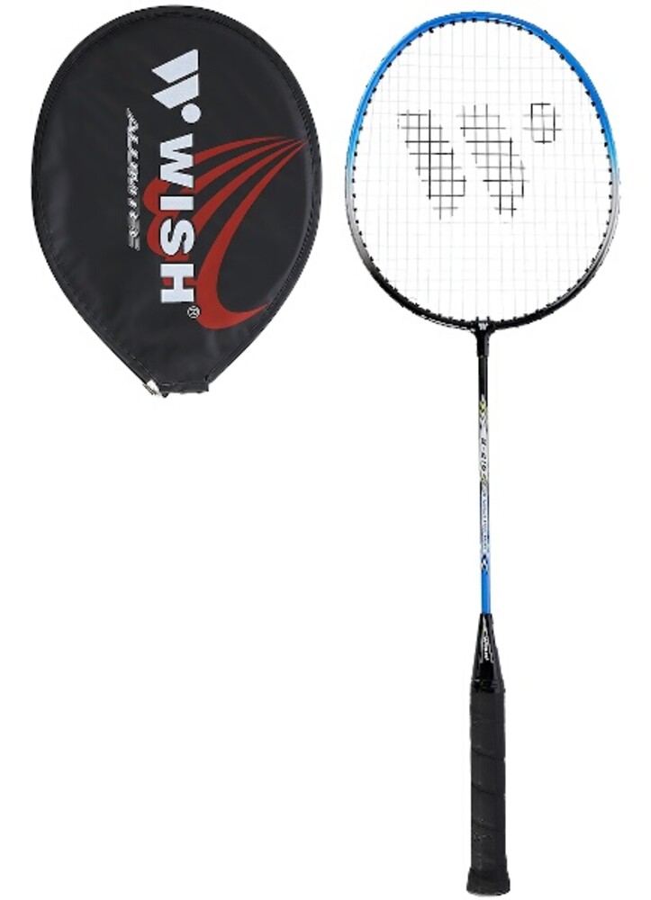 Bedmintonová raketa Steeltec 216, modro / čierna