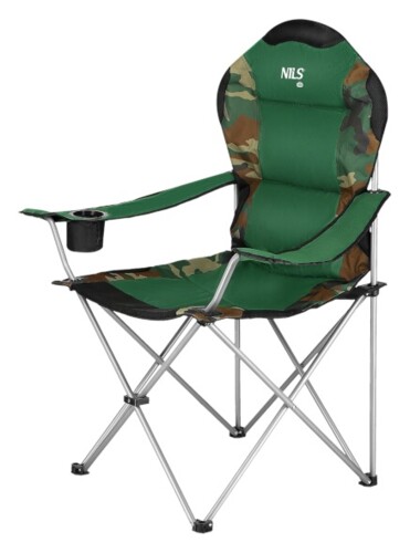 Skládací křeslo NILS Camp NC3080 camo