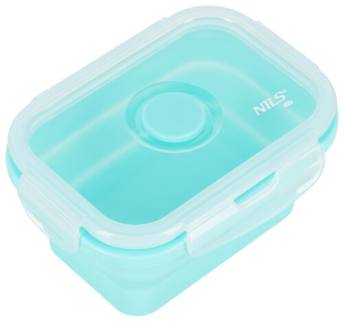Skládací svačinový box NILS Camp NC4105 355ml mátový