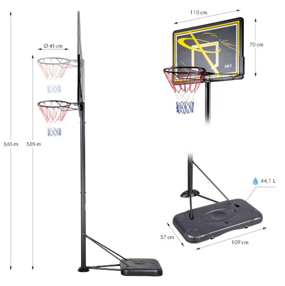 Basketbalový koš ZDK019E