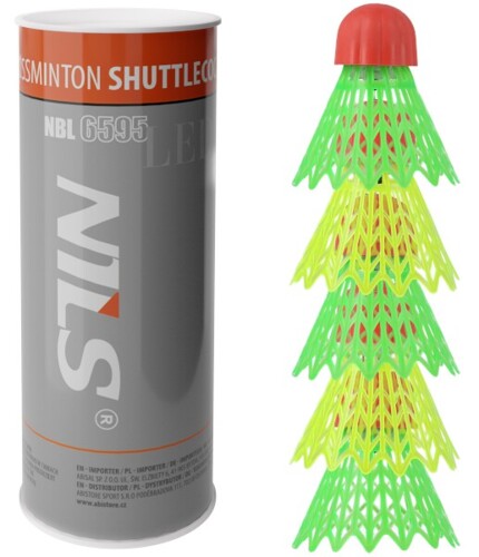 Crossmintonové loptičky s LED NBL6595 5 ks