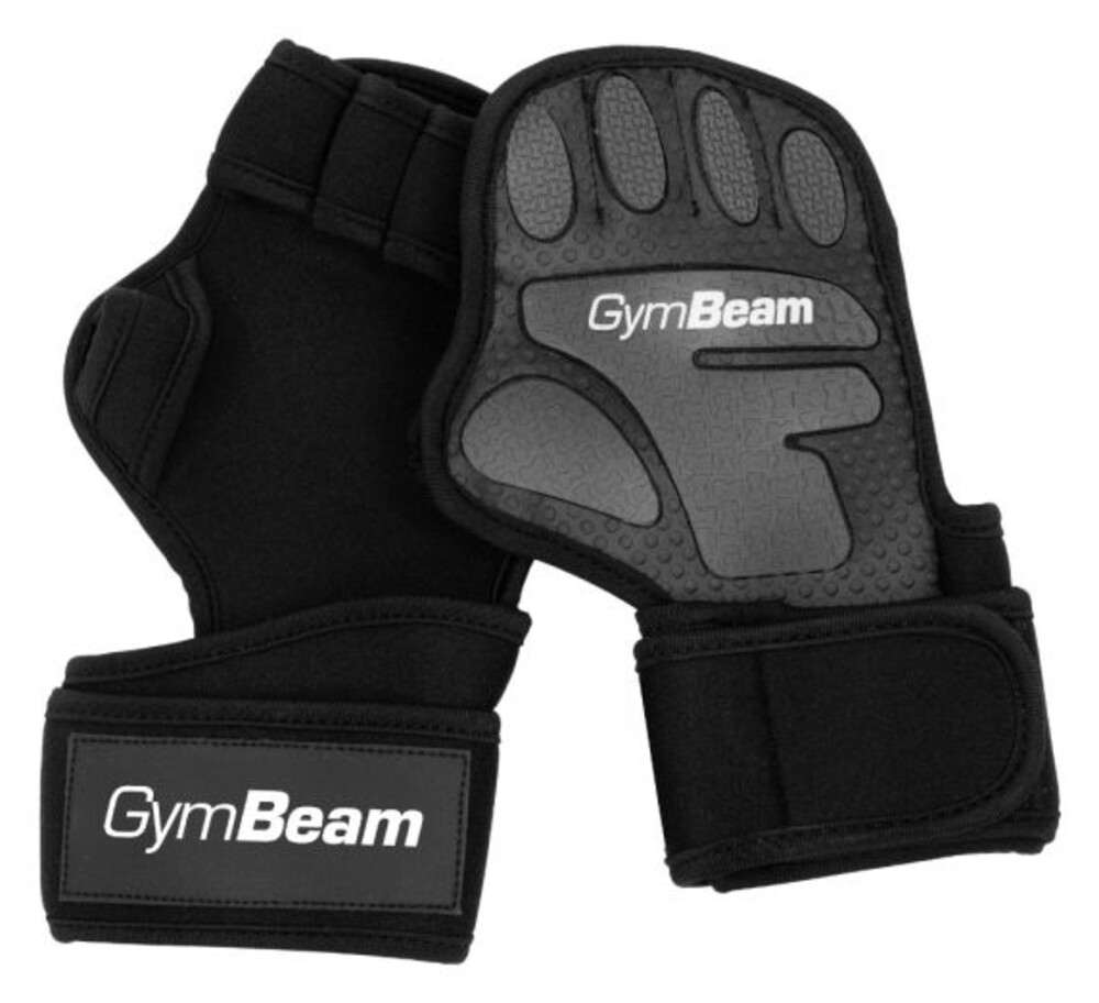 Fitness rukavice Heavy Grip Black