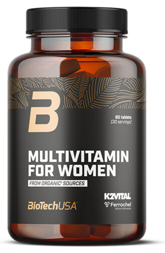 Multivitamin For Women Organic Sources 60 cps