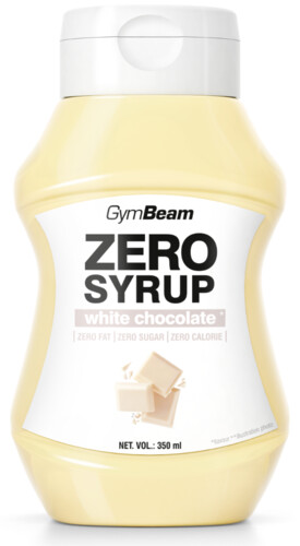 ZERO SIRUP bílá čokoláda 