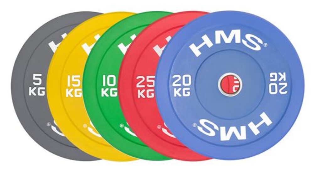Farebný bumper kotúč CBR 10 kg