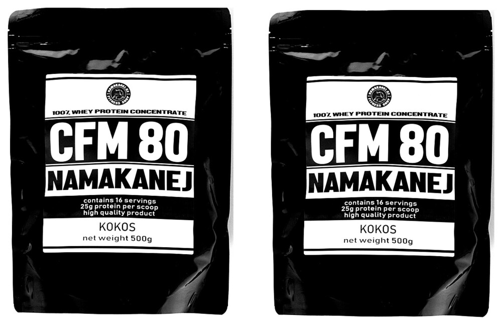 Whey CFM 80 Protein 500g 1+1