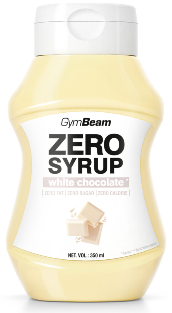 ZERO SIRUP bílá čokoláda 