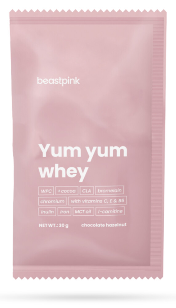 Vzorek proteinu Yum Yum Whey - BeastPink 30 g