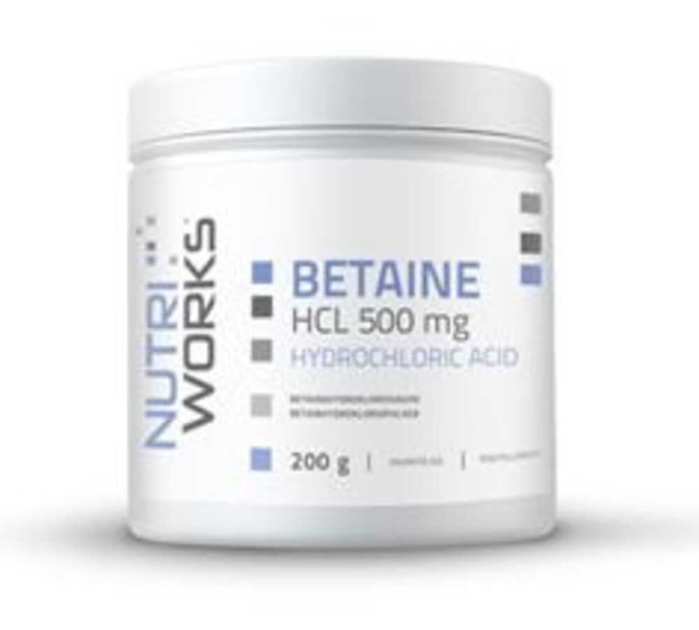 Betaine HCL 500mg 200g