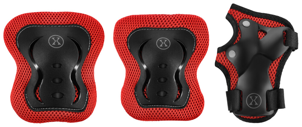 Souprava chráničů NILS Extreme H320 červená