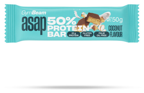 ASAP 50% Protein Bar – GymBeam 50 g
