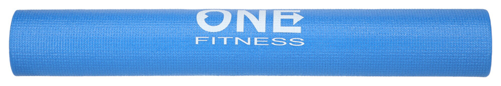 Podložka na jogu ONE Fitness YM01 modrá