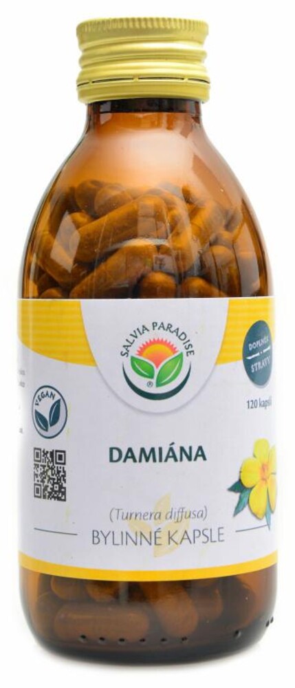 Damiána 120kapslí Turnera diffusa