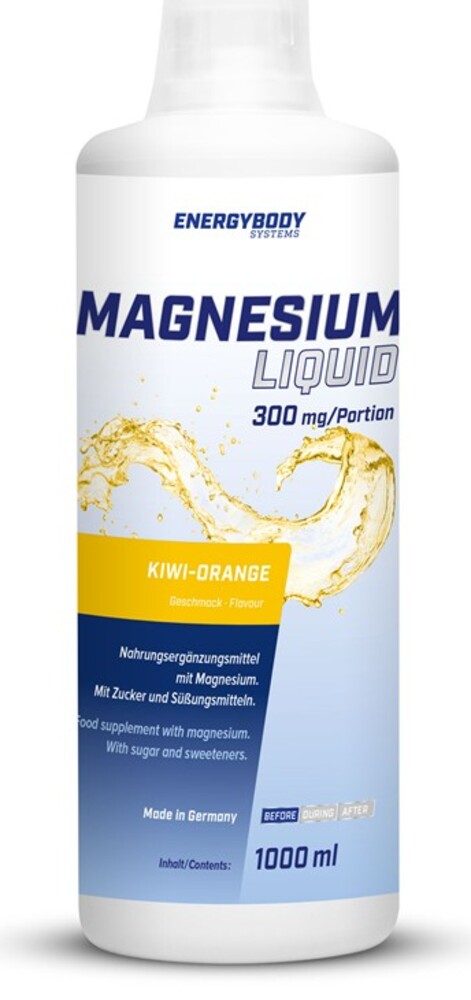 Magnesium Liquid 1000ml kiwi-pomeranč