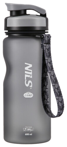 Tritanová fľaša na pitie NILS Camp NC1740 600 ml čierna
