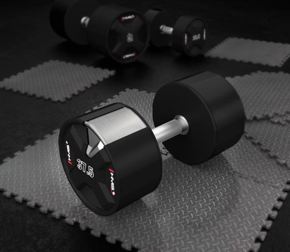 Sada polyuretanových jednoručních činek HPC set 2 x 27,5 - 37,5 kg CPU - 325 kg