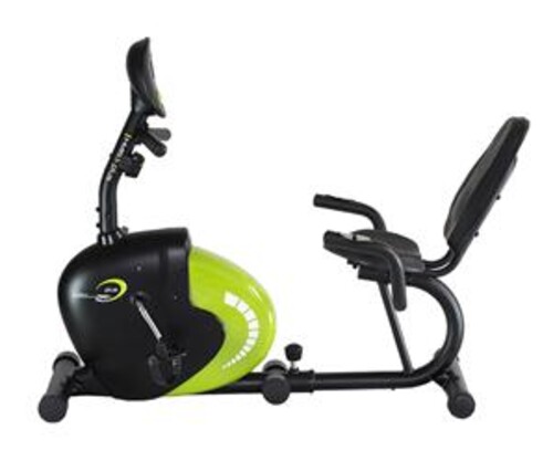 Magnetický recumbent R9259 čierno-zelený