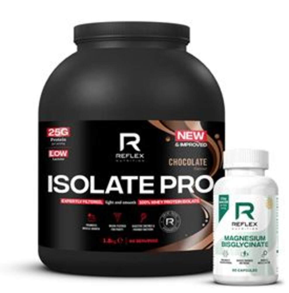 Isolate PRO 1,8kg + Magnesium 90 kapslí ZDARMA