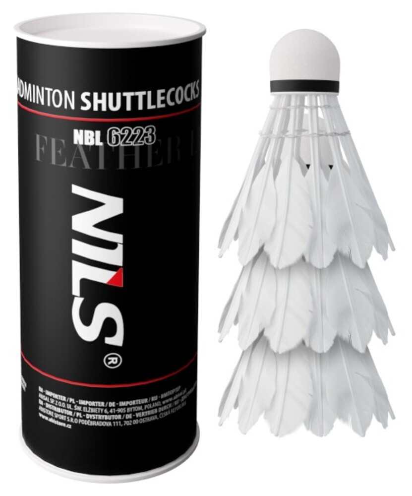 Badmintonové loptičky NBL6223 s LED 3 ks