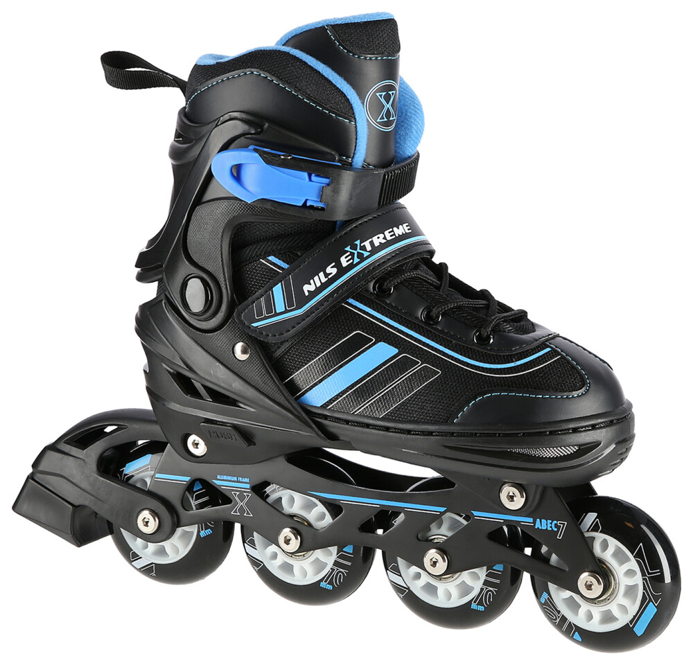 Brusle NILS Extreme NH18191 2v1 černo-modré