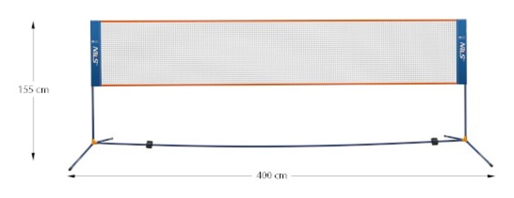 Skládací síť pro badminton NN400