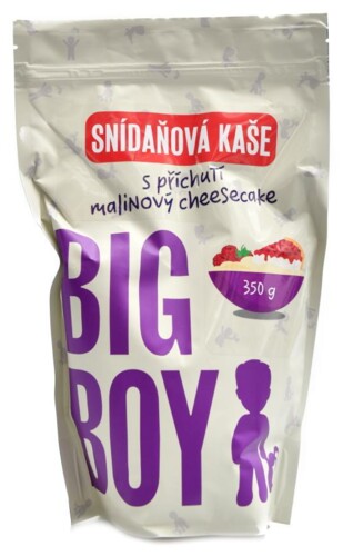 Snídaňová kaše s příchutí malinový cheesecake 350 g EKO varianta