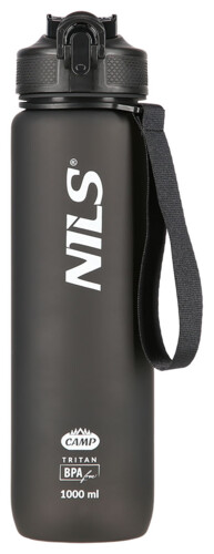 Tritanová fľaša na pitie NILS Camp NCD68 1000 ml čierna