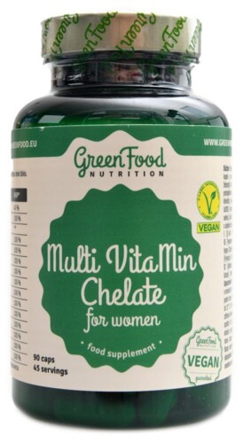 Multi vitamin chelate for women 90 kapslí