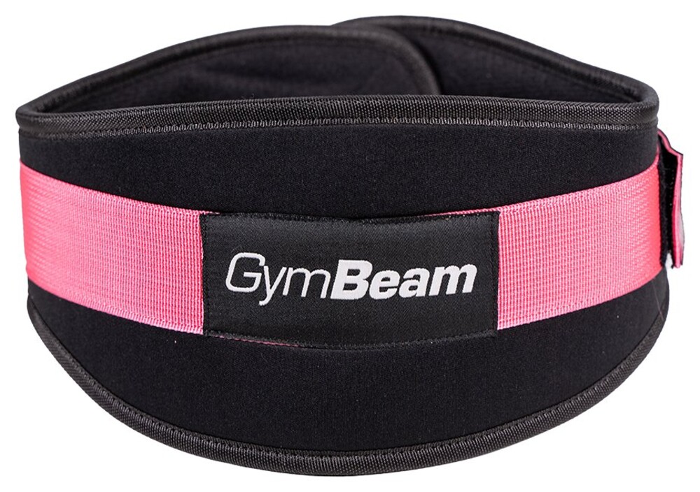 Fitness neoprenový opasek LIFT Black & Pink