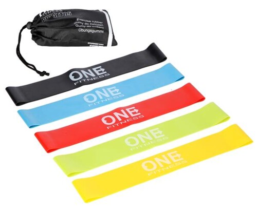 Sada odporových gum ONE Fitness PBF SET05