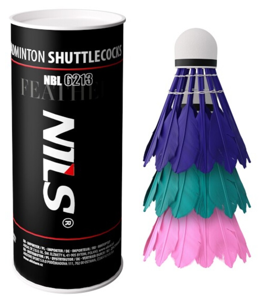 Badmintonové loptičky NBL6213 multicolor 3 ks