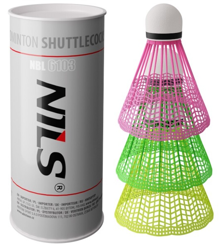 Badmintonové míčky NBL6103 multicolor 3 ks