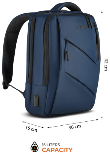 Cestovní batoh na notebook NC4502 modrý
