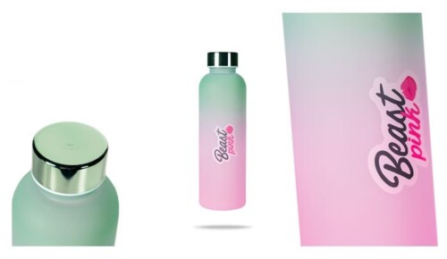 Láhev Thirst Trap Bottle Gradient 500 ml - BeastPink 