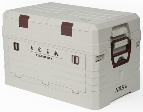Skládací box s víkem NILS Camp NCB4003 42L šedý