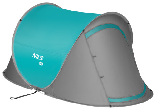 Samorozkladací plážový stan NILS Camp NC3743 tyrkysový