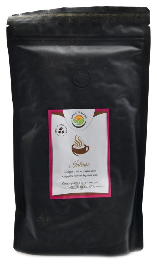 Salvia Paradise káva Intense zrnková čerstvě pražená arabica/robusta 250 g
