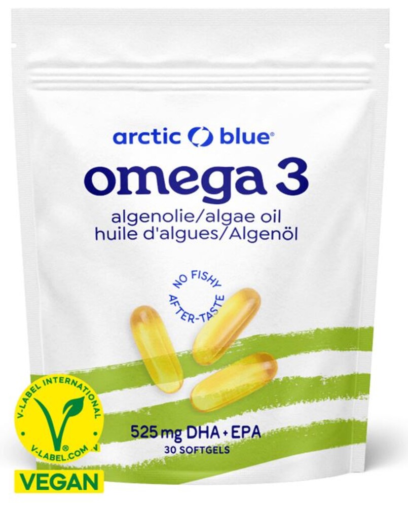 Vegan Omega 3 Algae 30 kapslí (375mg DHA, 125mg EPA)