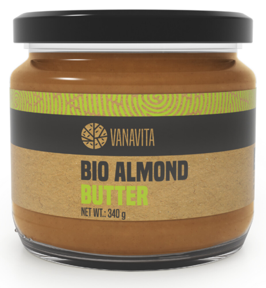 BIO Mandlové máslo - VanaVita 340 g