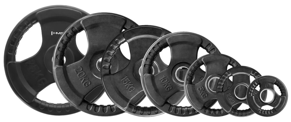 Olympijský kotúč Tri-grip 25 kg