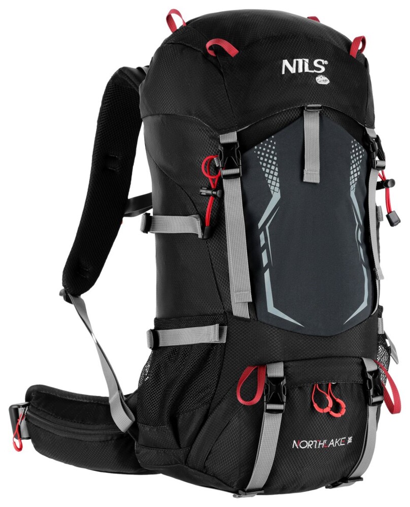 Turistický batoh NILS Camp NC1993 Northlake 30L + 10L černý