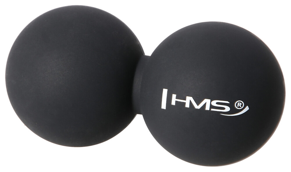 Dvojitá masážna lopta BLC02 čierna - Lacrosse Ball