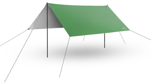 Cestovní plachta / tarp NILS Camp NC17107 zelená
