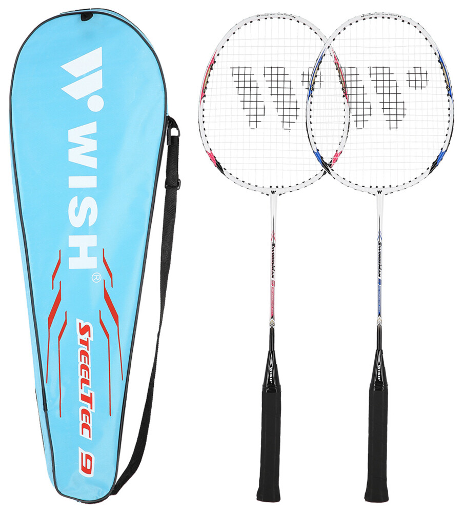 Sada badmintonových raket Steeltech 9K
