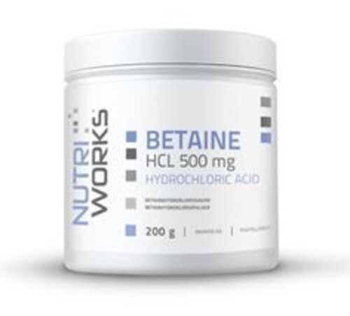 Betaine HCL 500mg 200g