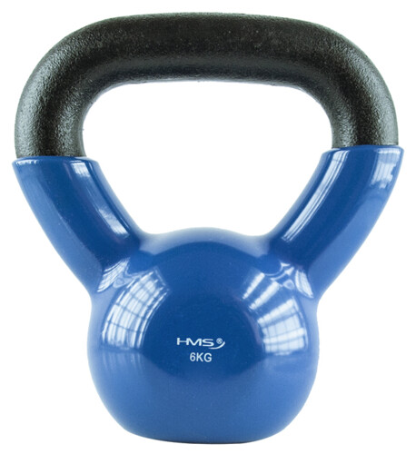 KN 6 KG KETTLEBELL POKRYTÝ VINYLOM 