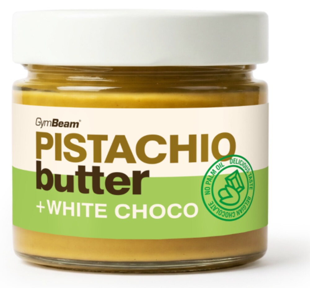 Pistáciové máslo s bílou čokoládou 220 g