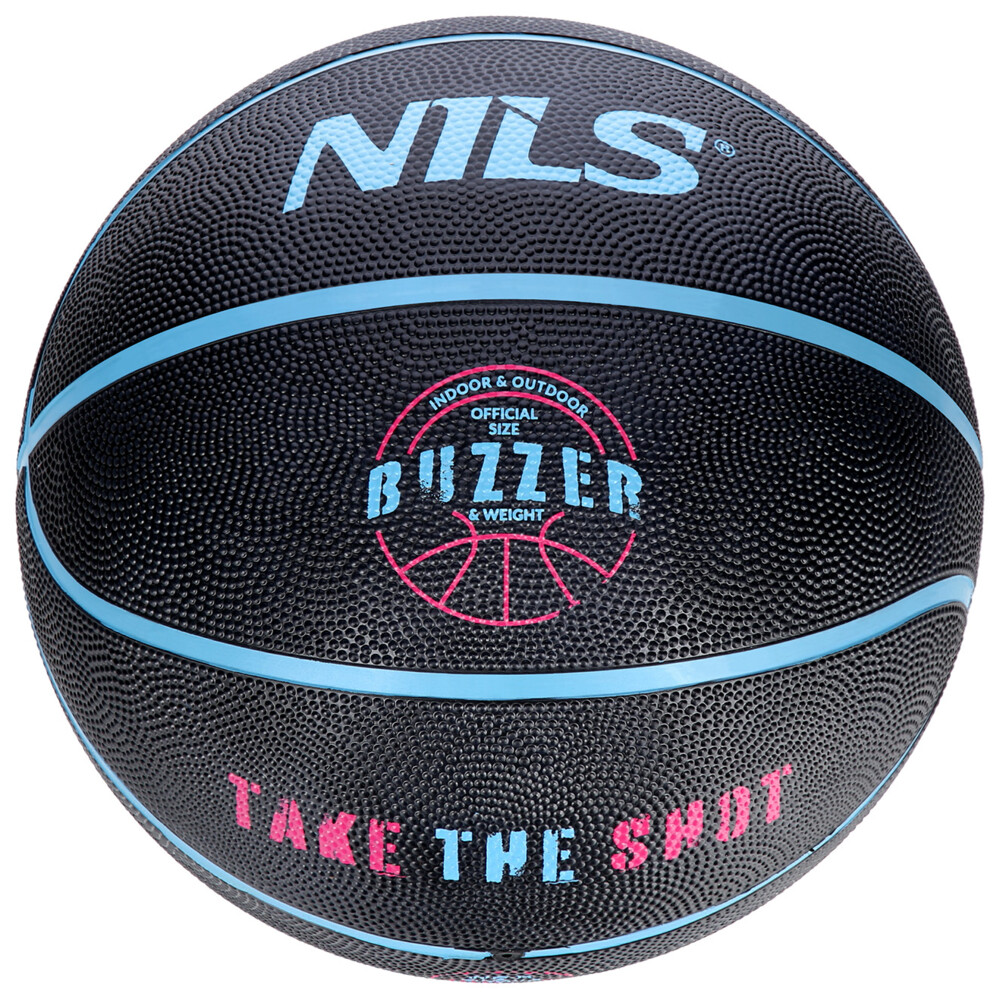 Basketbalová lopta NPK271 Buzzer 7 čierna