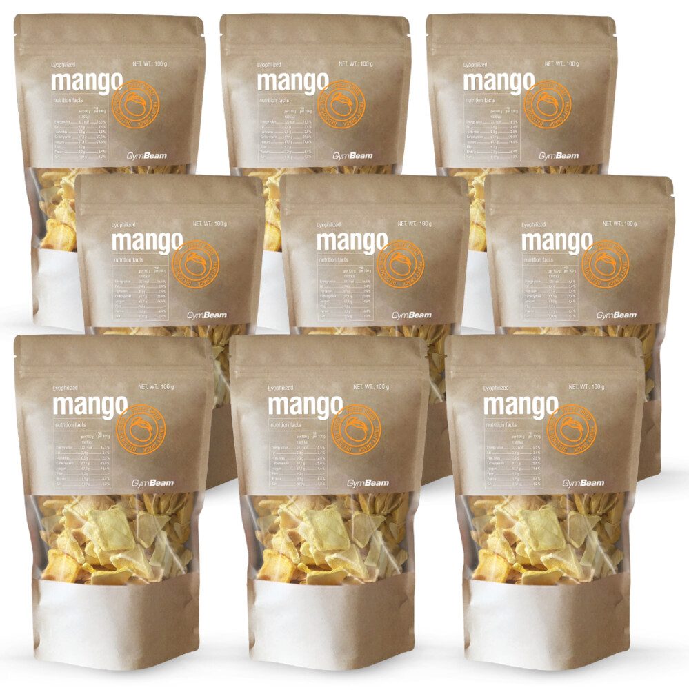 Lyofilizované mango 9 x 100 g