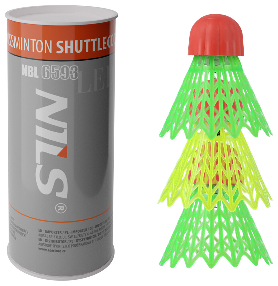 Crossmintonové míčky s LED NBL6593 3 ks